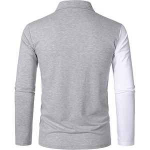 Ropa informal para hombre Polo Venta caliente Nuevo diseño Logotipo personalizado Color sólido Polos transpirables para hombres hechos por Dress Sports - Product Image 3
