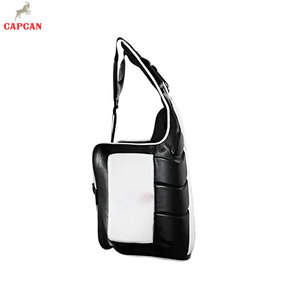 Protection de Poitrine en Cuir Personnalisée avec Logo pour Hommes, Haute Qualité, Légère, Écologique, Entraînement de MMA et de Boxe - Product Image 5