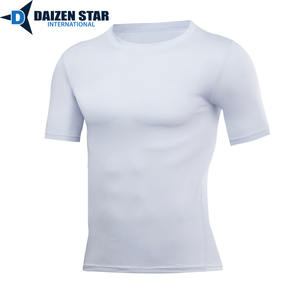 Camiseta de Compresión para Hombre, Manga Corta, Antibacteriana, UPF50+, Secado Rápido, Transpirable |   Impresión Personalizada |   Suministro al por Mayor de MMA - Product Image 6