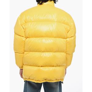 เสื้อแจ็กเก็ตบอมเบอร์สำหรับผู้ชายเสื้อแจ็คเก็ตแขนพองออกแบบได้ตามต้องการ - Product Image 3