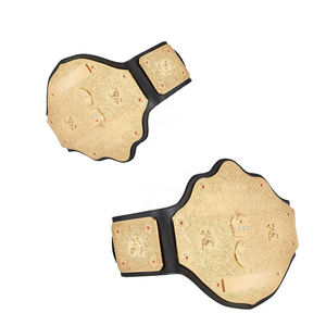 Big Metal Leather Wrestling Boxeo Artes marciales Ganador Oro Campeonato Cinturones Mínimo bajo Cinturón de campeonato personalizado Pesado - Product Image 4