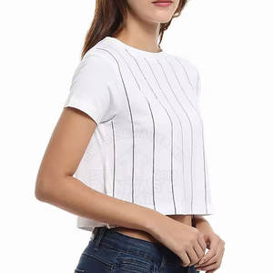 Conjunto de Ropa de Verano para Mujer, Top Corto de Moda, Cuello Redondo, Manga Corta, Top Corto para Mujer 2026 - Product Image 2
