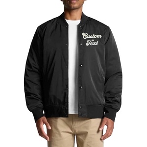 แจ็กเก็ตเบสบอลวิทยาลัยสำหรับผู้ชายเสื้อแจ็กเก็ตกลางแจ้งมหาวิทยาลัยทนทาน - Product Image 1