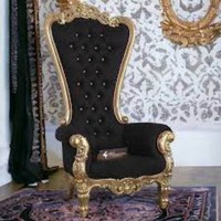 Look fantastique tissu vert velours et cadre en métal plaqué or chaise de meubles d'événement pour la fourniture d'accessoires de mariage de mariée et de marié