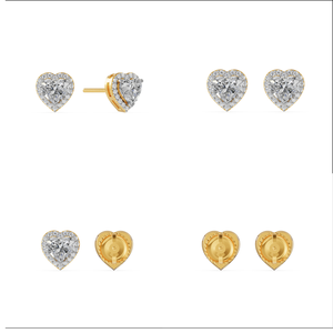 Anillo de Compromiso de Lujo para Mujer, Oro Amarillo y Blanco de 18K, Diamante Cultivado en Laboratorio de 0.87 Quilates, Claridad VS, Color EF, Certificado IGI - Product Image 5