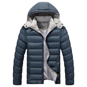 Nouvelle arrivée Veste universitaire décontractée pour homme Chaude Coupe-vent Grande taille Design ample Personnalisé 100% coton Vêtement d'extérieur d'hiver - Product Image 1