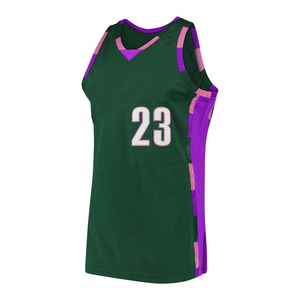 Maillot de basket-ball de qualité supérieure pour commande d'équipe à bas prix logo personnalisé par sublimation vente en gros - Product Image 3