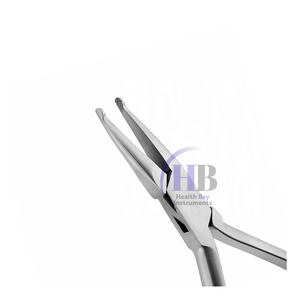 คีมครอบฟันแบบมืออาชีพ ตรงและโค้ง ทำจากสแตนเลส ใช้ซ้ำได้ สำหรับปรับตำแหน่งครอบฟัน - Product Image 2