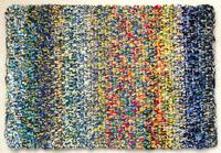 Tapis Linoor tissé à la main en laine, coton et lin, à franges, géométrique, pour la prière, lavable, rectangulaire, pour sol et porte