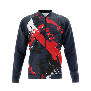Veste zippée intégrale en coton premium personnalisée |   Chaud, respirant, séchage rapide |   Tailles Hommes Femmes Jeunes |   Veste d'entraînement de performance - Product Image 1