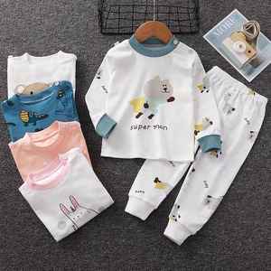 Venta Caliente ODM Conjuntos de Ropa para Niños Casuales de Algodón Suave Cálido con Cuello Redondo y Manga Larga Traje con Logotipo Personalizado Exportación a Todo el Mundo - Product Image 2