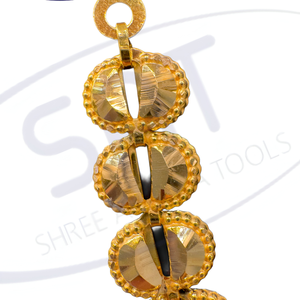 SAT Acero inoxidable ligero dorado de alta calidad Cadena de joyería troqueles de corte moldes Fabricación cadena brazalete anillo Dubai - Product Image 1