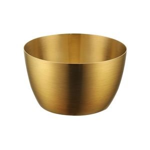 Tazón de Servir Redondo de Aluminio Estilo Americano, Hecho a Mano, Pulido, Dorado, Decorativo para Fiestas en Casa, Venta Caliente - Product Image 2