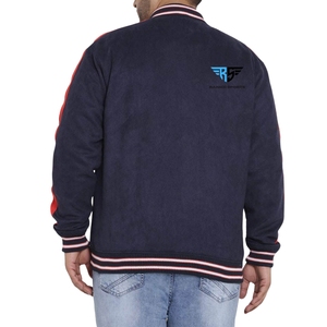 แจ็กเก็ตเบสบอลสำหรับผู้ชายเสื้อแจ็กเก็ตกันหนาวแบบลำลองปกตั้งมีหลายสี - Product Image 2