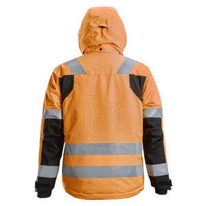 Best Price Wholesale <b>Hi</b> <b>Vis</b> Reflective Waterproof Breathable <b>Lightweight</b> Safety Winter Work <b>Jacket</b> for Men - Product Image 2