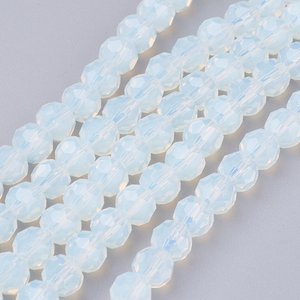 Cuentas de Ópalo de 6mm al por Mayor, Cuentas Facetadas de Forma Redonda para la Fabricación de Joyería DIY, Collares, Pulseras y Pendientes - Product Image 2