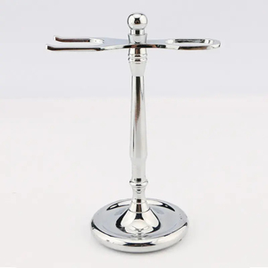 Maquinilla de Afeitar de Acero Pulido de Lujo, Agarre Cómodo, Aseo Profesional, Cuchillas Reemplazables, Cero Desperdicio, Metal Ecológico para Hombre - Product Image 4