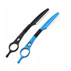 Outil de texturation des cheveux en acier inoxydable HERMANN MEDITECH, pinces à effiler pointues HM-HR-1002 pour coiffeur professionnel, salon de coiffure - Product Image 2