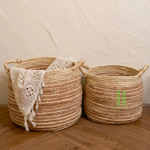 High Quality <b>Easter</b> <b>Basket</b> with Seersucker Liner Rectangle Shape Best <b>Gift</b> for Kids Low Price Festival Decoration Made Viet Nam - Product Image 5