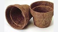 Pots en fibre de coco naturelle pour le jardinage - Pots de fleurs biodégradables style campagnard Marque KOPEAT