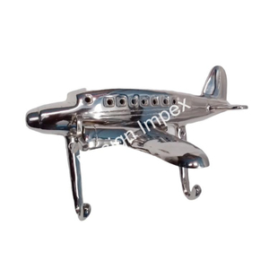 Decorative Airplane Model Wall Hooks And Towel Cloth <b>Key</b> Holder And <b>Hanger</b> Casted Aluminium Wall Hooks & Rail Hot Sale - Product Image 1