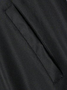 OEM Custom Men's Zipper Fashion Satin <b>Baseball</b> <b>Bomber</b> <b>Jacket</b> Classic Design Stand Collar Waterproof Breathable - Product Image 5