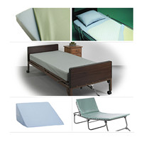 Vert clair 8OZ/10OZ taffetas gaufrage PVC vinyle bâche lit d'hôpital matelas couverture médicale tissu