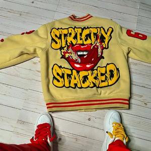 Bomber Baseball Varsity Jacket Reversible Heated Outerwear Collection con poliéster interior de secado rápido Easy Button Dress Winter - Product Image 3