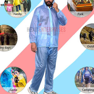 Conjunto de pantalón impermeable para hombre, logotipo personalizado, transpirable, de secado rápido, diseño impermeable, largo, nuevos diseños, impermeable para viajes, venta al por mayor - Product Image 4