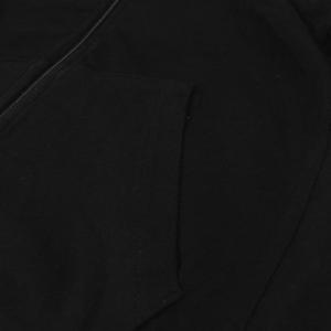 Logotipo personalizado, precio al por mayor, cremallera en blanco, informal, hombres, algodón, Polar, ropa de invierno, ropa de hombre, sudaderas con capucha transpirables básicos - Product Image 2