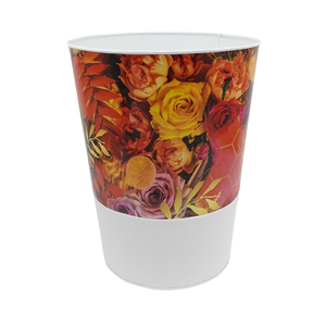 Jardinière ronde en fer de luxe à la vente, design tendance, finition émaillée, nouveau style, pots à fleurs en métal pour la décoration de la maison et du salon - Product Image 2