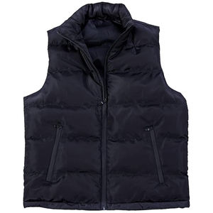 Lightweight Breathable Waterproof Sleeveless Bubble Sherpa Vest <b>Fleece</b> <b>Lined</b> Puffer Casual Outdoor <b>Jacket</b> for Warmth & Comfort - Product Image 3