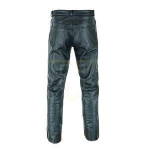 Pantalon en cuir de qualité supérieure pour homme, le plus vendu, décontracté, anti-plis, taille haute, salopette, vêtement d'hiver, tissu léger - Product Image 2
