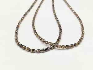 Champagne Tumble Diamond Beads Fancy Faceted Sparkling Joyería de diamantes de alta calidad Colección de cuentas - Product Image 2