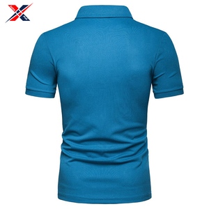 T-shirt polo frais d'arrivée en coton matériau confortable et respirant pour hommes conception personnalisée couleur Logo tenue décontracté - Product Image 3
