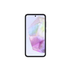 Funda de Silicona de Lujo Antihuellas y Antigolpes para Samsung Galaxy A36 ASMA Serie Negra, Cubierta Protectora Trasera con Forro S23 - Product Image 2