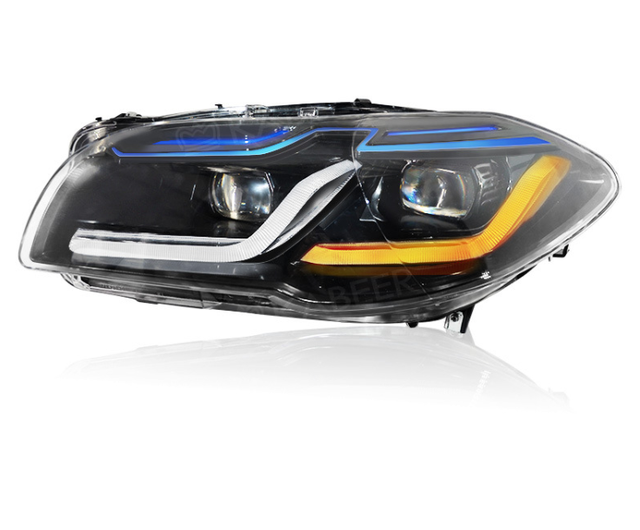 Car Front Lamp Plug Play Accessories for BMW 5series F10 F11 F18 2011-2017  Full LED Headlight Upgrade G30 Style Signal Light