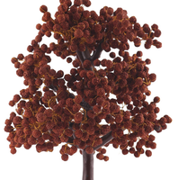 Arbre de Vie en Pierre Précieuse Rudraksha Sculpté, 1000 Perles, Écologique, Cristal Bonsaï, Arbre de Fortune et d'Argent, Décoration Porte-Bonheur, Cadeaux