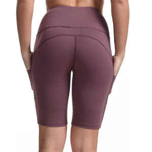 Mujeres sublimación señoras Yoga pantalones cortos deporte mujeres venta al por mayor atléticos deportes mujeres gimnasio entrenamiento correr pantalones cortos - Product Image 3