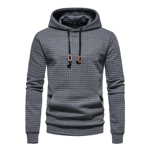 Sudadera con Capucha para Hombre, Nueva Colección Otoño, Forro Polar, Diseño Hueco, Transpirable, Secado Rápido, Informal, para Exteriores, Hecha de Poliéster/Algodón - Product Image 1