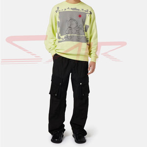 Vente flash : Sweat-shirts en polaire pour homme personnalisés, 100% coton, 330g, impression par sublimation, différentes couleurs, nouveau design de pull - Product Image 5
