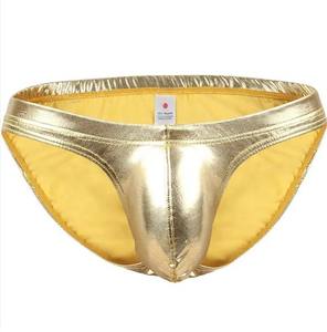 Calzoncillos para hombre, suspensorio, ropa interior de cuero Sexy, Tanga GAY, logotipo personalizado, cinturón ancho suave, calzoncillos de cintura baja de fibra de bambú 100% - Product Image 1