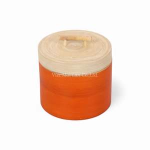 Pot en laque fait à la main, pot de rangement décoratif pour la maison, la cuisine, la table, la salle de bain et les étagères - Product Image 1