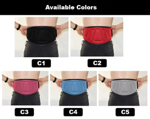เข็มขัดยกน้ำหนักแบบยูนิเซ็กซ์สำหรับพยุงหลัง เพาเวอร์ลิฟติ้ง ออกกำลังกาย ฟิตเนส เพาะกาย นีโอพรีนหนาพิเศษ กันลื่น ระบายอากาศได้ดี - Product Image 2