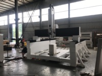 Mousse eps 4 axes 5 axes cnc routeur bois mousse eva fraisage sculpture machine de découpe pour faire des modèles 3D de sculpture