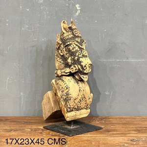 Decoración de Caballo Antiguo, Estilo Art Deco Tradicional, Diseño Abstracto de Animal Hecho a Mano para Decoración del Hogar, Sala de Estar, Bodas, Navidad - Product Image 6