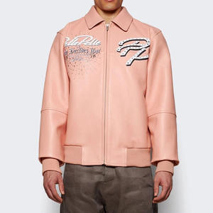 Customized Casual Wear Men's Varsity Jackets with <b>Stand</b> Collar Premium Quality Men Baseball Jacket Available in Different Colors - Product Image 2