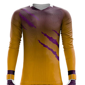 Nouveau design uniformes de gardien de but de football sur mesure prix de vente entier nouveau style uniforme de gardien de but - Product Image 4