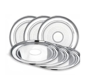 ถาดสแตนเลส ราคาถูกจากโรงงาน ขายส่ง ใช้สำหรับเสิร์ฟอาหาร ล้างในเครื่องล้างจานได้ เหมาะสำหรับเป็นของขวัญ - Product Image 1