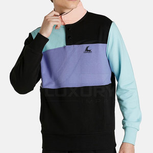 Les sweats demi-zip mélangent mode et fonction pour les sweats demi-zip de style urbain de tous les jours - Product Image 1